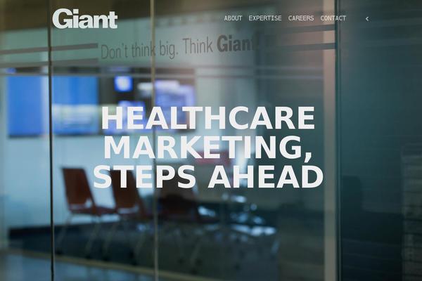 giantagency.com site used Salient-giant2016