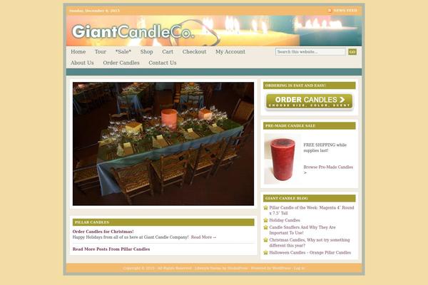 giantcandleco.com site used Lifestyle 4.0