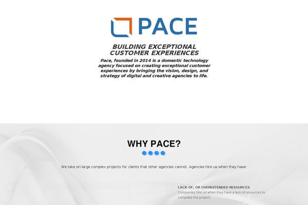 giantpace.com site used Launch