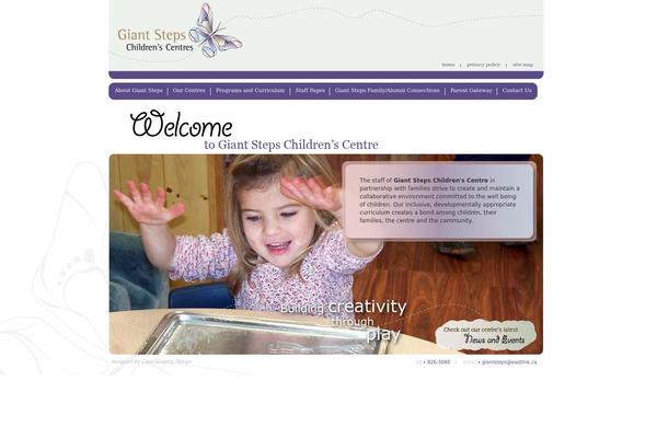 giantstepschildrenscentre.ca site used Gscc