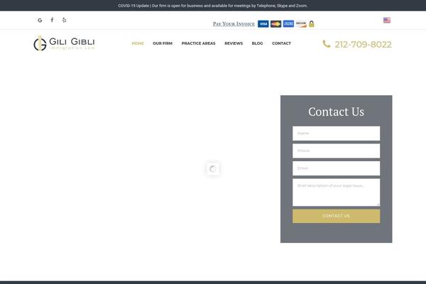 AttorCO theme site design template sample