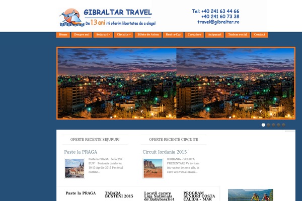 gibraltar.ro site used eNews