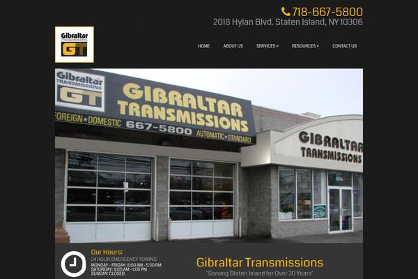 gibraltartransmissions.com site used Gt
