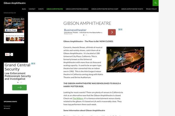 Twenty Fourteen theme site design template sample