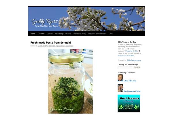 Twenty Ten theme site design template sample