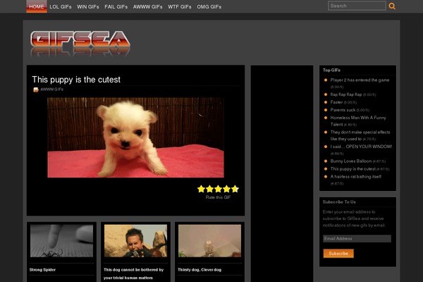 Suffusion theme site design template sample