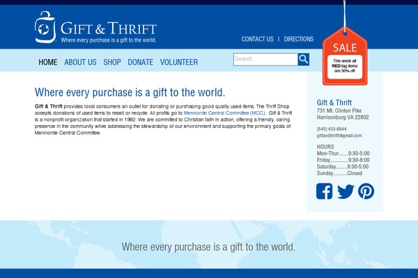 giftandthrift.org site used Gift-thrift-enfold-child