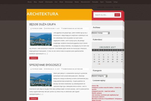 1 theme site design template sample
