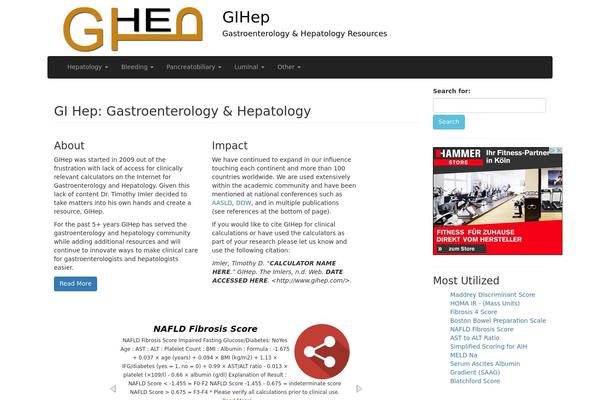 gihep.com site used DevDmBootstrap3