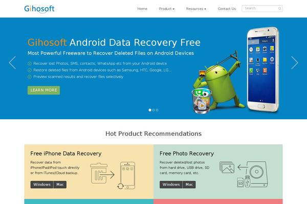 Site using WP-PageNavi plugin