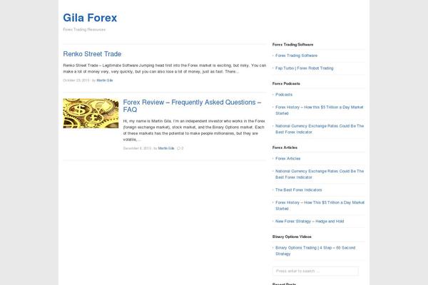 gilaforex.com site used Freshlife
