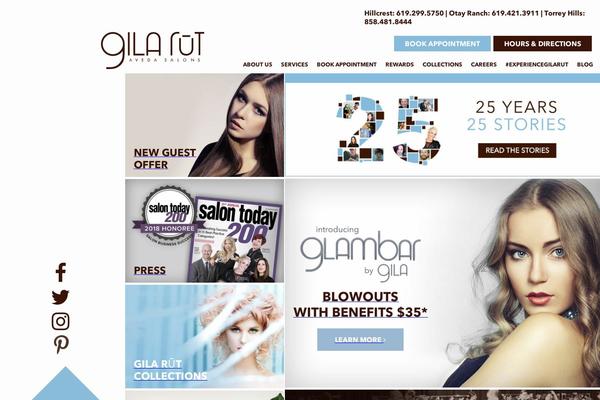 gilarut.com site used Gilarut-master