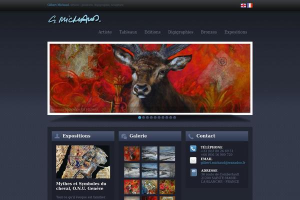 Bluemasters theme site design template sample