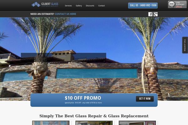gilbertglass.com site used Orange-business-flex