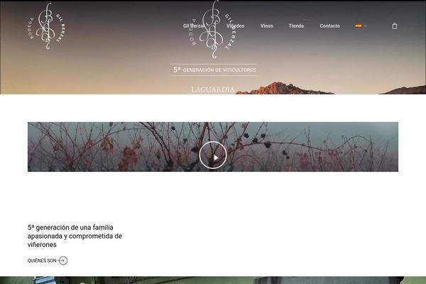 BeTheme Child theme site design template sample