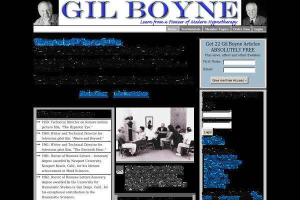 gilboyneonline.com site used Gil