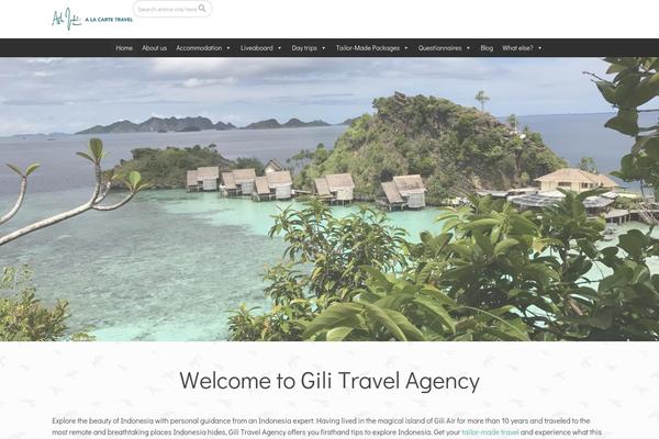 BookYourTravel theme site design template sample