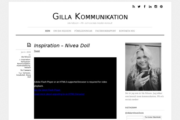 gillakommunikation.com site used Elemin