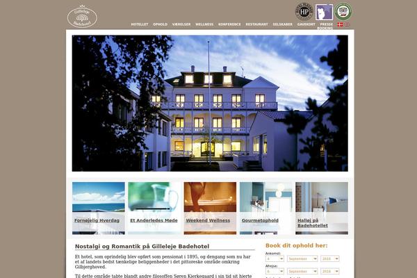 gilleleje theme websites examples