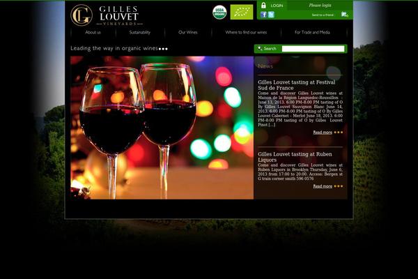 gilleslouvet-vineyards.com site used Vineyards