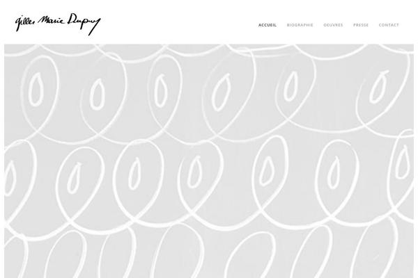 gillesmariedupuy.com site used Gmdupuy