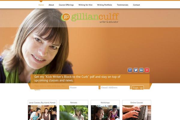 gillianculff.com site used Gillian