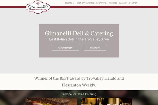 gimanelli.com site used Pacc