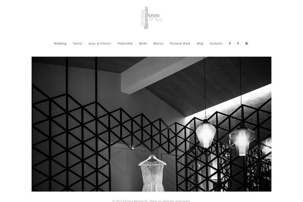 Stockholm theme site design template sample