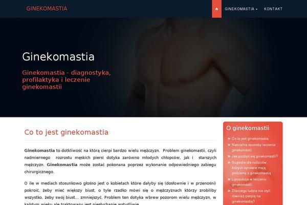 ginekomastia.com.pl site used Thema