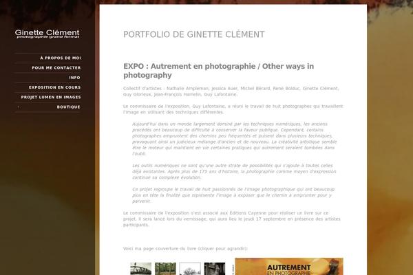 PhotoReactive theme site design template sample