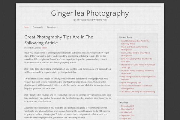 gingerleaphotography.com site used Artphoto_fleximag