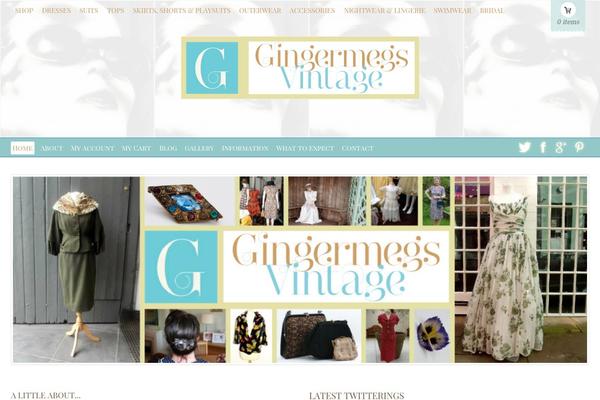 gingermegs-vintage.com site used Shopo
