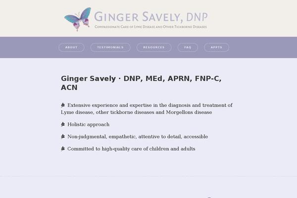 gingersavely.com site used Aquarius-master