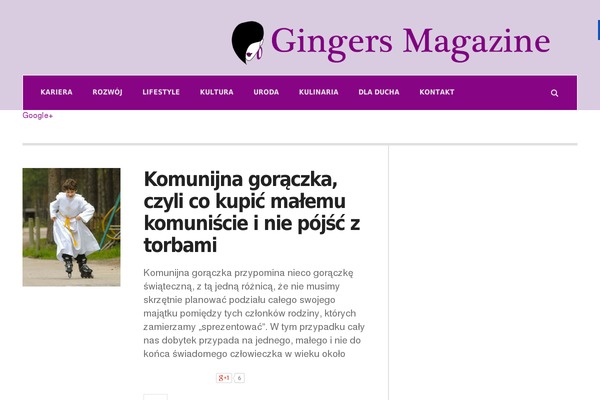 gingersmagazine.pl site used JustWrite