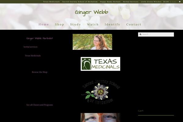 gingerwebb.com site used Ginger-webb-child-theme