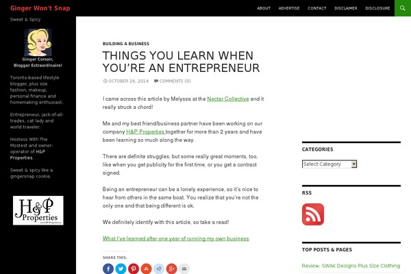 Site using CommentLuv plugin