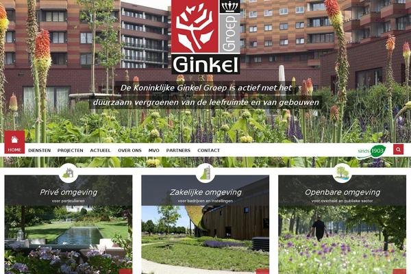 ginkelgroep.nl site used Ginkel