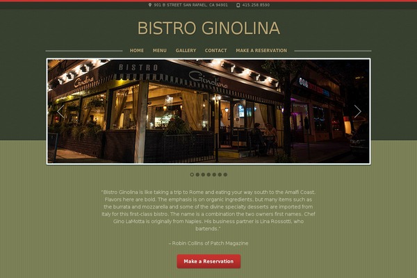 ginolina.com site used Primo