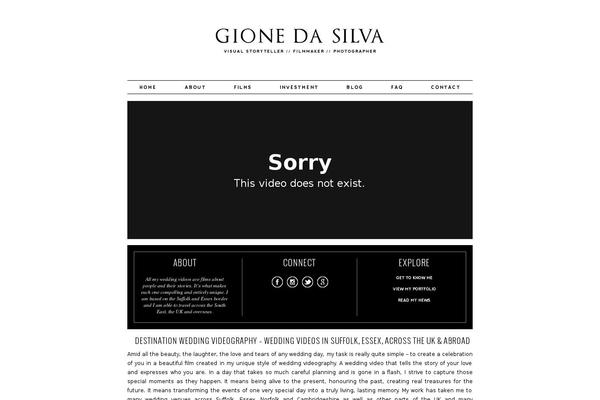 gionedasilva.com site used Lyra