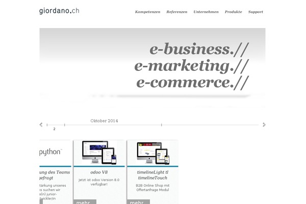 giordano.ch site used Lewis