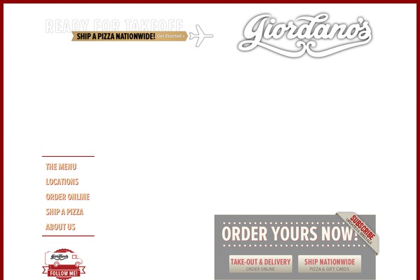 giordanos.com site used Bluestrap-child