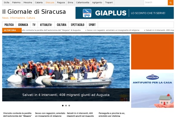 giornaledisiracusa.it site used Vina_news