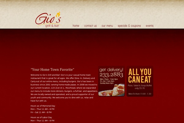 gios WordPress theme, websites list used gios theme gios theme websites examples