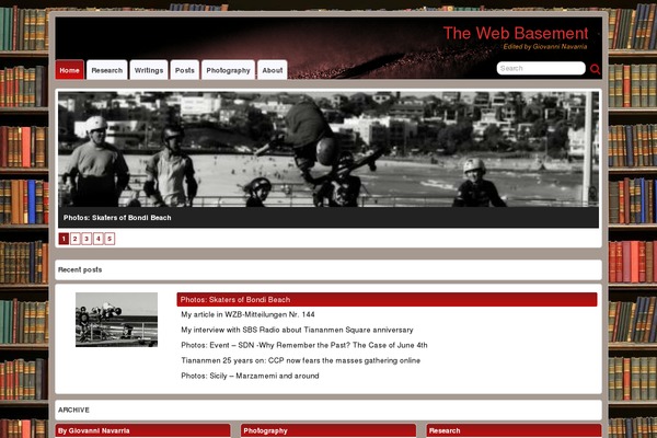 Suffusion theme site design template sample