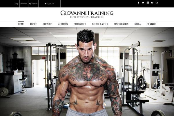 giovannitraining.com site used Avada
