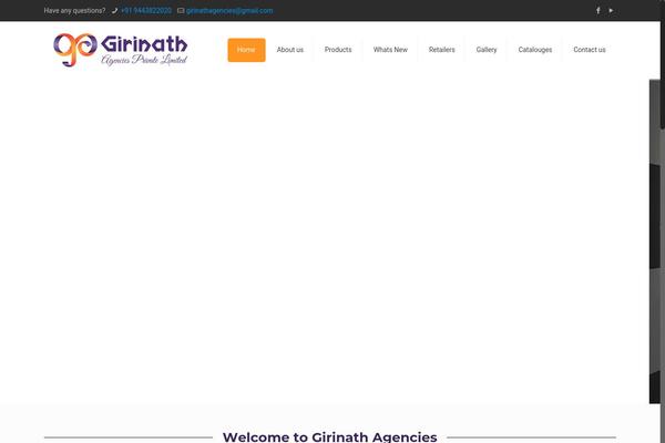 girinathagencies.com site used Girinath
