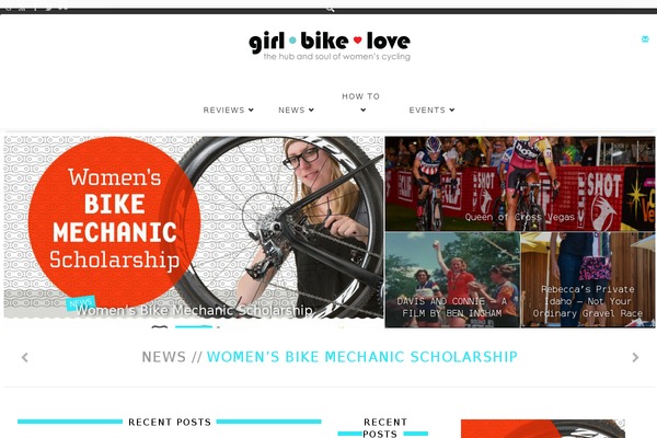 girlbikelove.com site used MightyMag