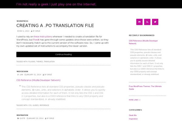 Thesis theme site design template sample