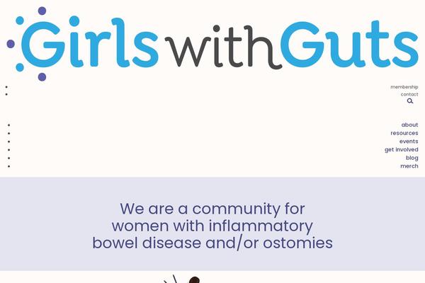 girlswithguts.org site used Girlswithguts