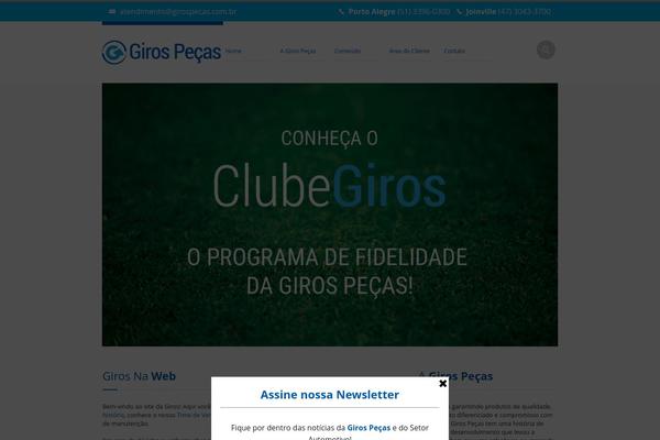 Industrial theme site design template sample